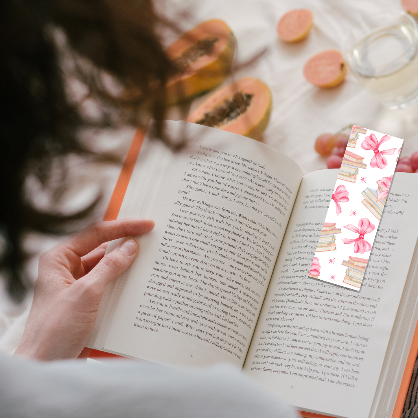 Lesezeichen Set - Schleife